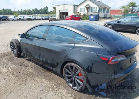 2020 Tesla Model 3 Performance Dual Motor All-Wheel Drive from USA, damaged, VIN 5YJ3E1EC2LF796182